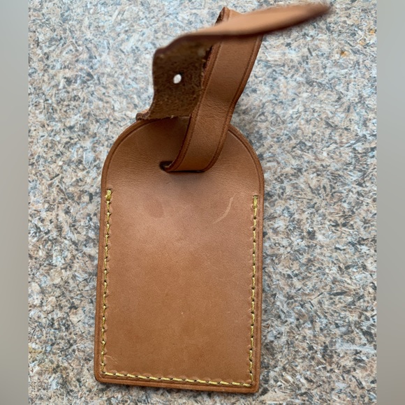 LOUIS VUITTON LUGGAGE TAG - Picture 2 of 7